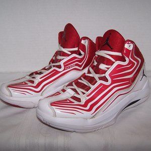 NIKE ZOOM JORDAN RED FLY WIRE SNEAKERS S3520